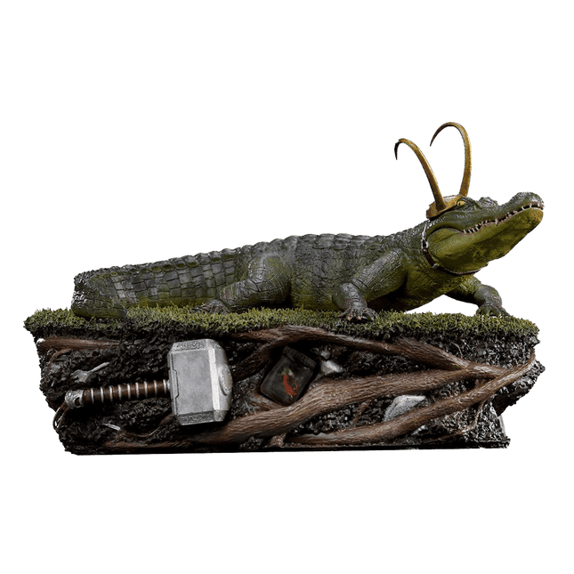 Iron Studios - Loki - Alligator Loki BDS Art Scale Statue 1/10 - The Card Vault