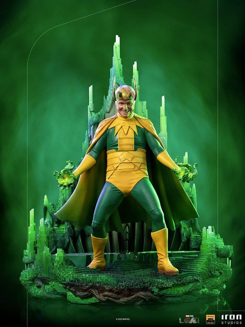 Iron Studios - Loki - Classic Loki Variant Deluxe BDS Art Scale Statue 1/10 - The Card Vault