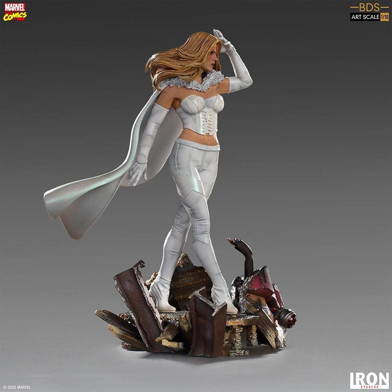 Iron Studios - Marvel Comics - Emma Frost BDS Art Scale Statue 1/10 - The Card Vault