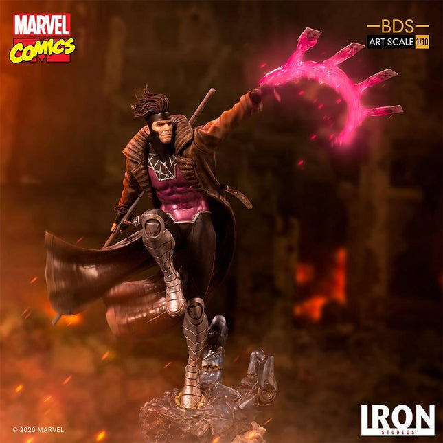 Iron Studios - Marvel Comics - Gambit BDS Art Scale Statue 1/10 - The Card Vault