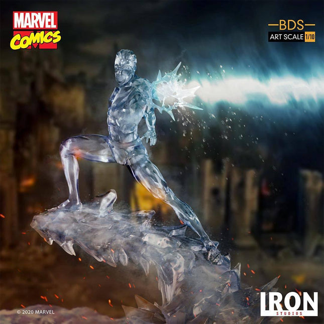 Iron Studios - Marvel Comics - Iceman BDS Art Scale Statue 1/10 - The Card Vault