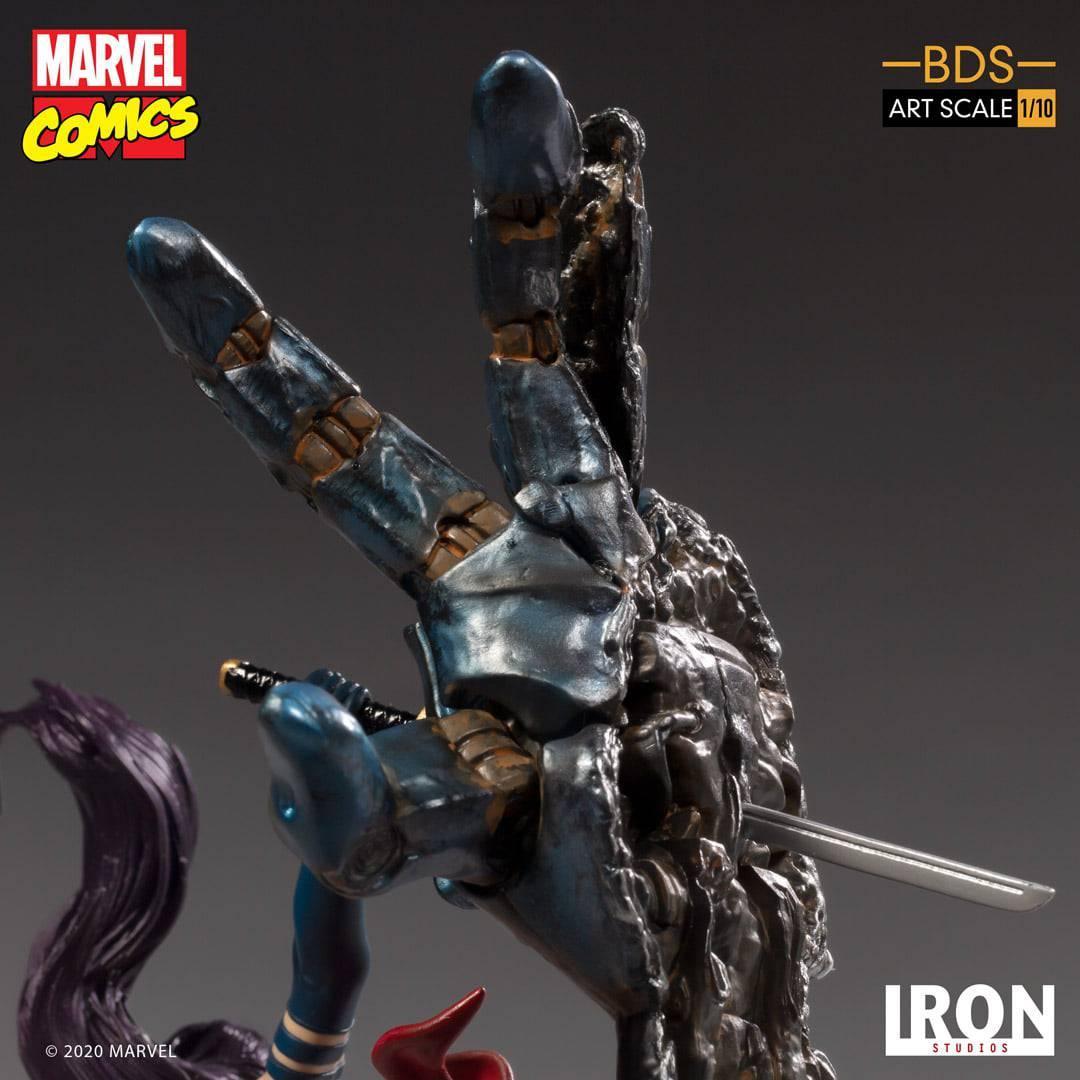 Iron Studios - Marvel Comics - Psylocke BDS Art Scale Statue 1/10 - The Card Vault