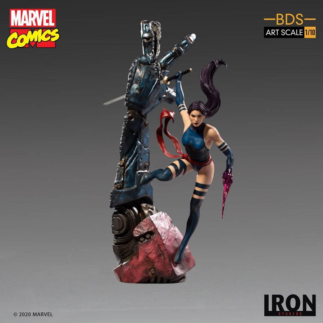 Iron Studios - Marvel Comics - Psylocke BDS Art Scale Statue 1/10 - The Card Vault