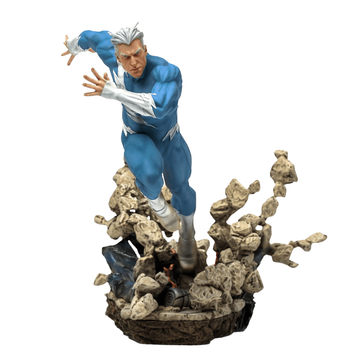 Iron Studios - Marvel Comics - Quicksilver BDS Art Scale Statue 1/10 - The Card Vault