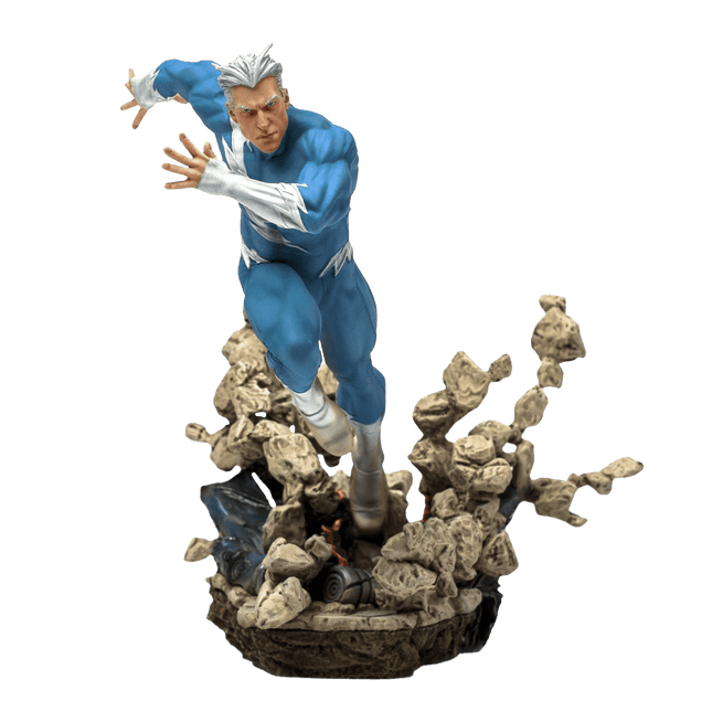 Iron Studios - Marvel Comics - Quicksilver BDS Art Scale Statue 1/10 - The Card Vault