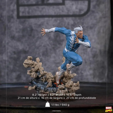 Iron Studios - Marvel Comics - Quicksilver BDS Art Scale Statue 1/10 - The Card Vault