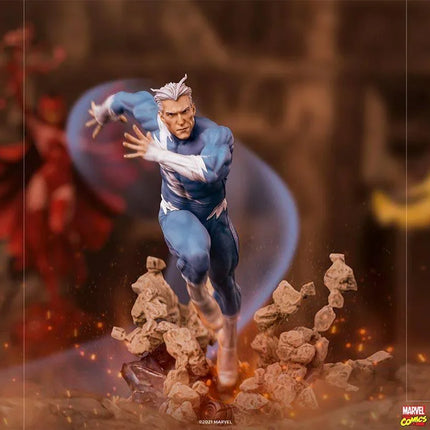 Iron Studios - Marvel Comics - Quicksilver BDS Art Scale Statue 1/10 - The Card Vault