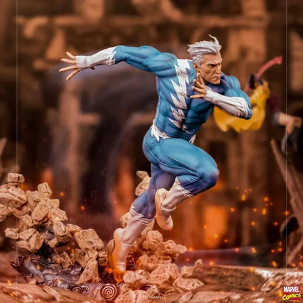 Iron Studios - Marvel Comics - Quicksilver BDS Art Scale Statue 1/10 - The Card Vault