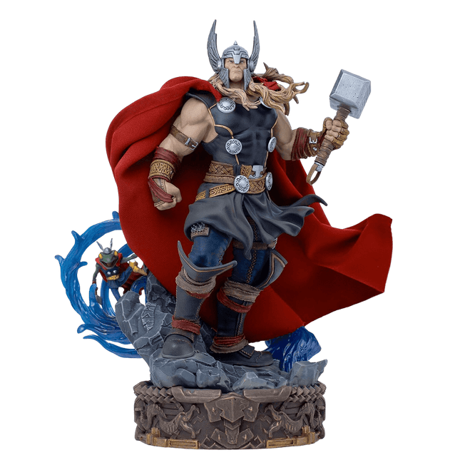 Iron Studios - Marvel Comics - Thor Unleashed - Deluxe Art Scale Statue 1/10 - The Card Vault