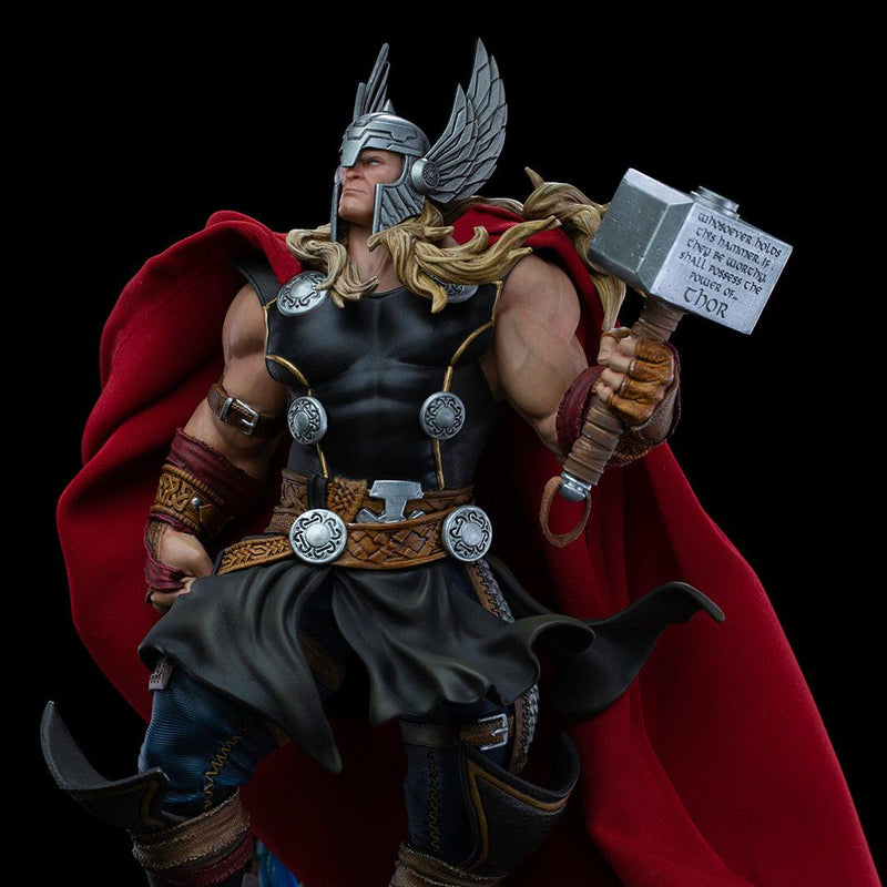 Iron Studios - Marvel Comics - Thor Unleashed - Deluxe Art Scale Statue 1/10 - The Card Vault