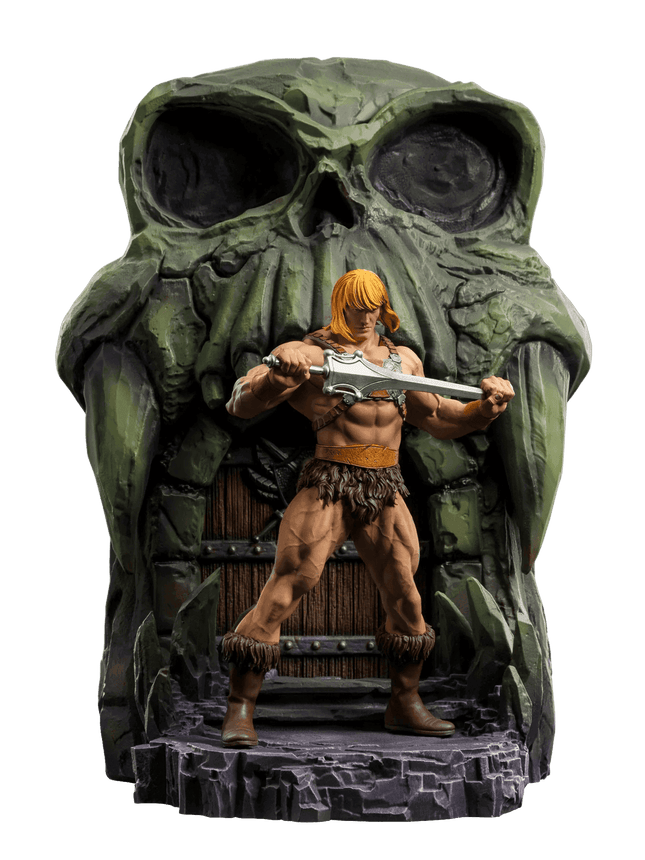 Iron Studios - Masters of the Universe - He-Man Deluxe BDS Art Scale Statue 1/10 - The Card Vault