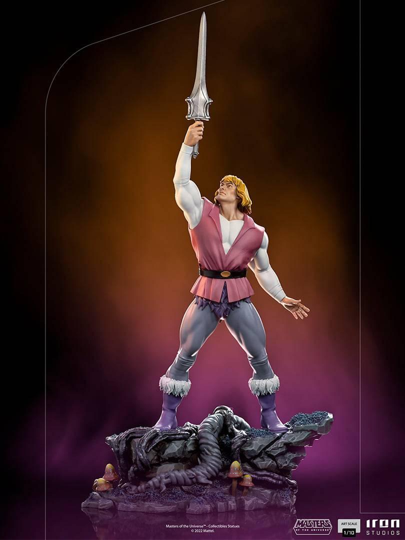 Iron Studios - Masters of the Universe - Prince Adam BDS Art Scale Statue 1/10 - The Card Vault
