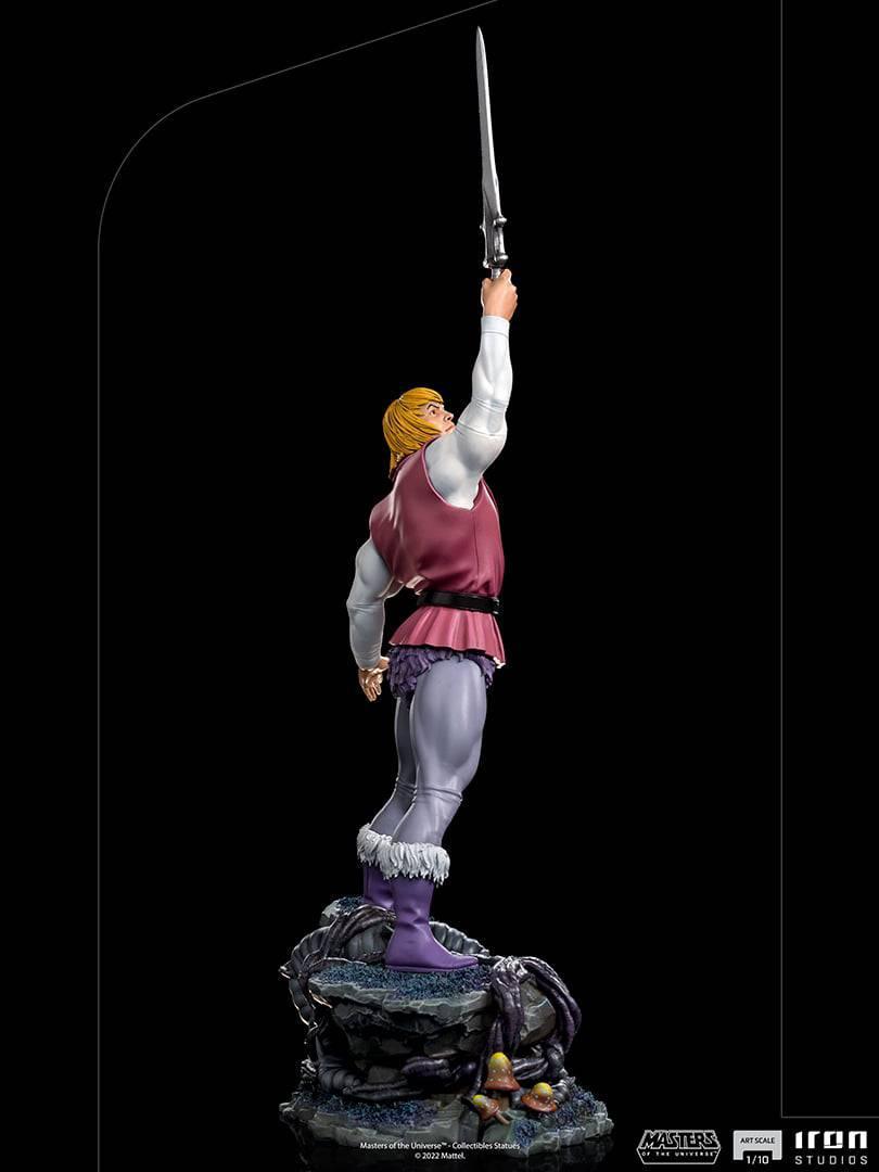 Iron Studios - Masters of the Universe - Prince Adam BDS Art Scale Statue 1/10 - The Card Vault