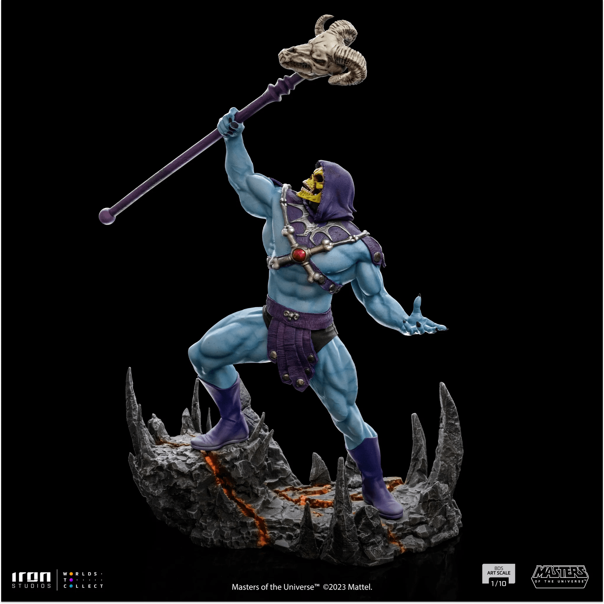 Iron Studios - Masters of the Universe - Skeletor BDS Art Scale Statue 1/10 - The Card Vault