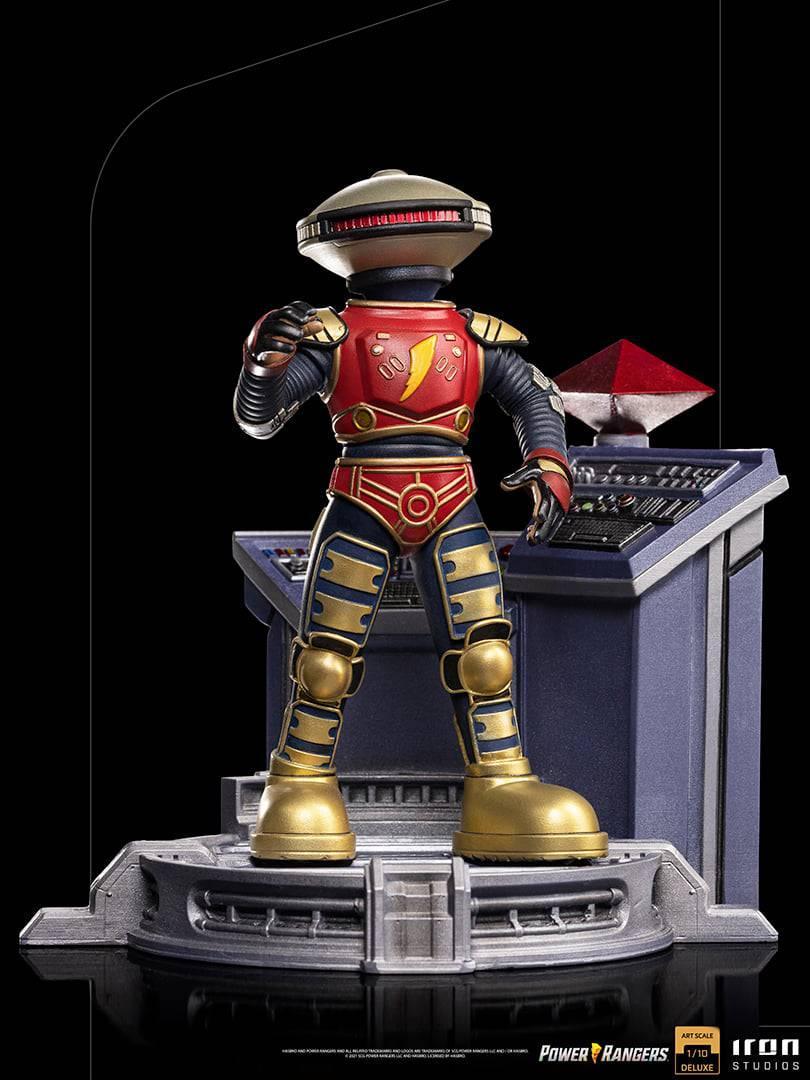 Iron Studios - Mighty Morphin Power Rangers - Alpha 5 Deluxe BDS Art Scale Statue 1/10 - The Card Vault