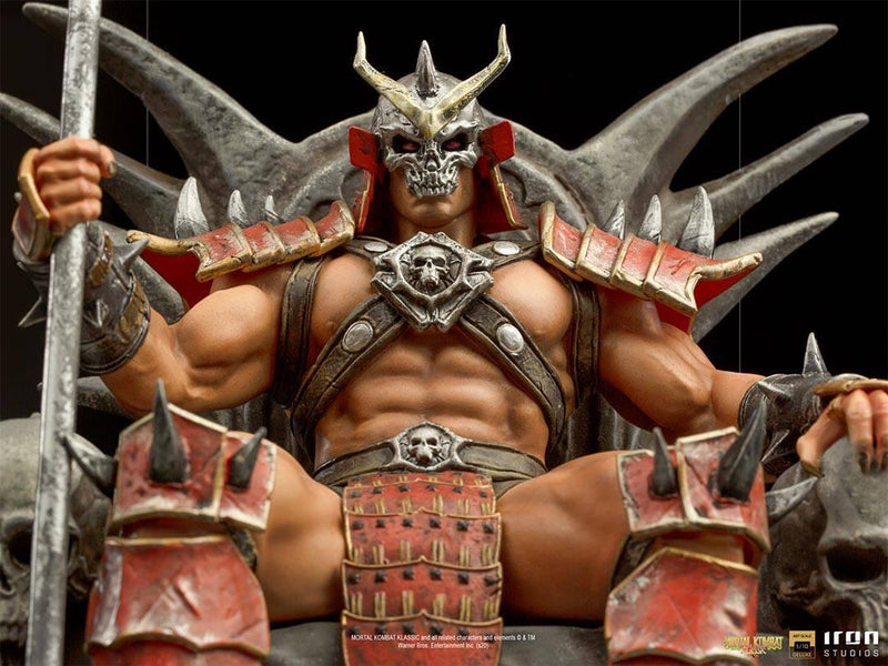 Iron Studios - Mortal Kombat - Shao Khan Deluxe BDS Art Scale Statue 1/10 - The Card Vault