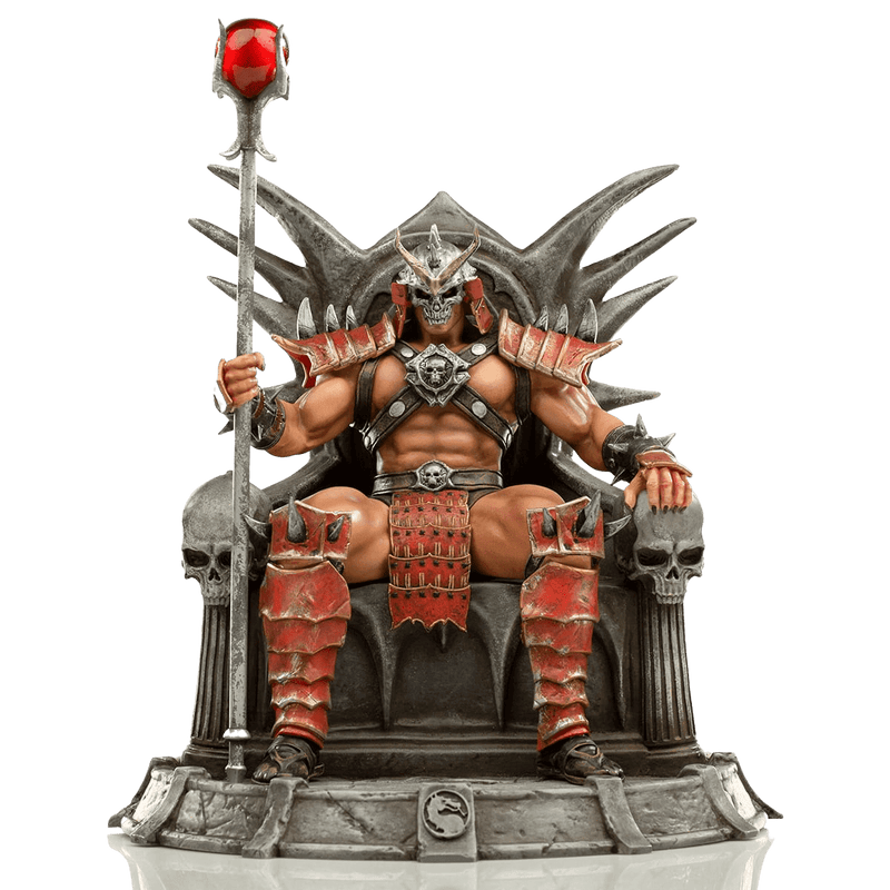 Iron Studios - Mortal Kombat - Shao Khan Deluxe BDS Art Scale Statue 1/10 - The Card Vault