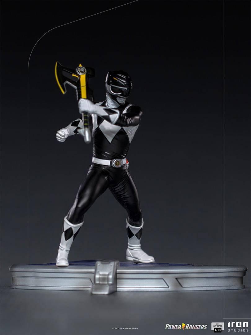 Iron Studios - Power Rangers - Black Ranger BDS Art Scale Statue 1/10 - The Card Vault