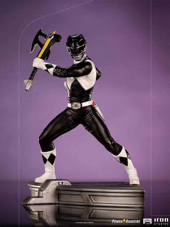 Iron Studios - Power Rangers - Black Ranger BDS Art Scale Statue 1/10 - The Card Vault