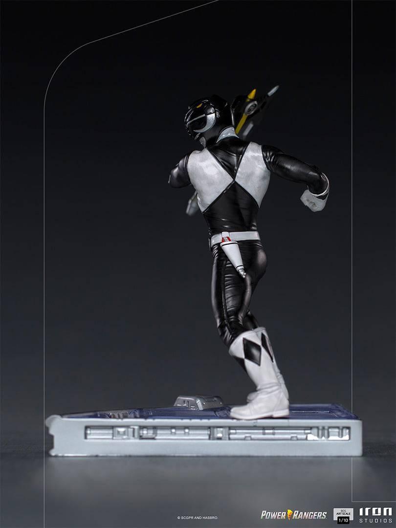 Iron Studios - Power Rangers - Black Ranger BDS Art Scale Statue 1/10 - The Card Vault