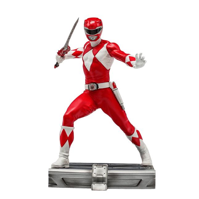 Iron Studios - Power Rangers - Red Ranger BDS Art Scale Statue 1/10 - The Card Vault