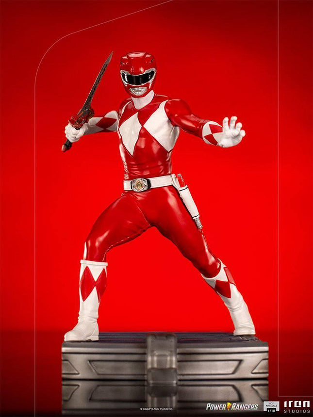 Iron Studios - Power Rangers - Red Ranger BDS Art Scale Statue 1/10 - The Card Vault