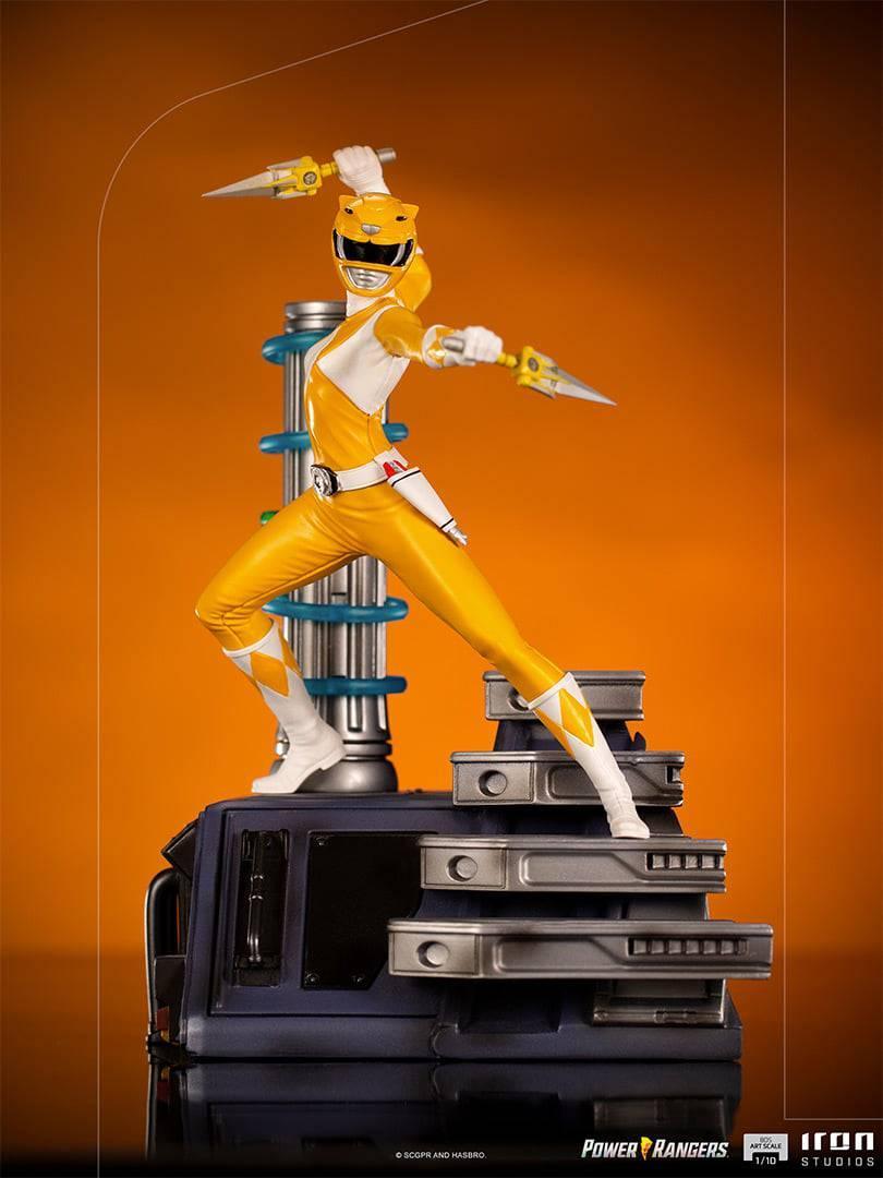 Iron Studios - Power Rangers - Yellow Ranger BDS Art Scale Statue 1/10 - The Card Vault
