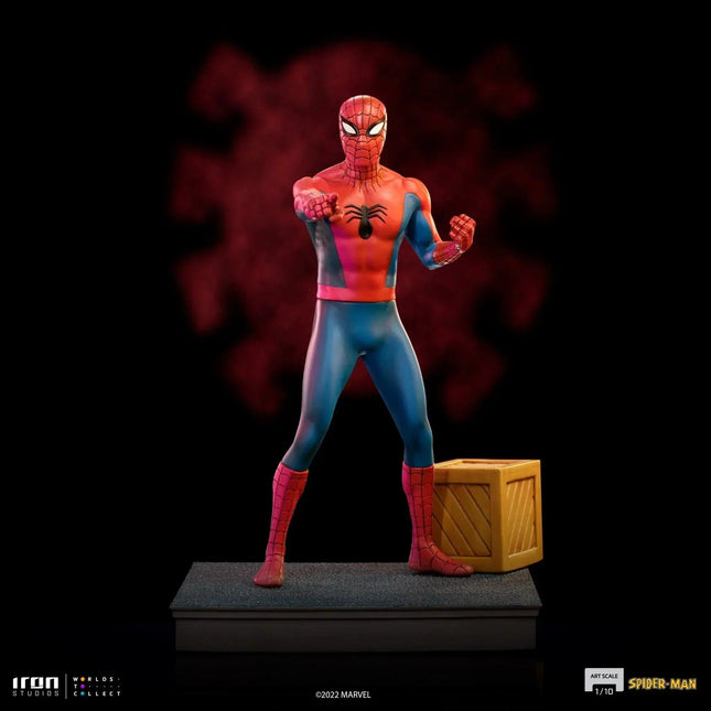 Iron Studios - Spider-Man - 60s Animated Series BDS Art Scale Statue 1/10 - The Card Vault