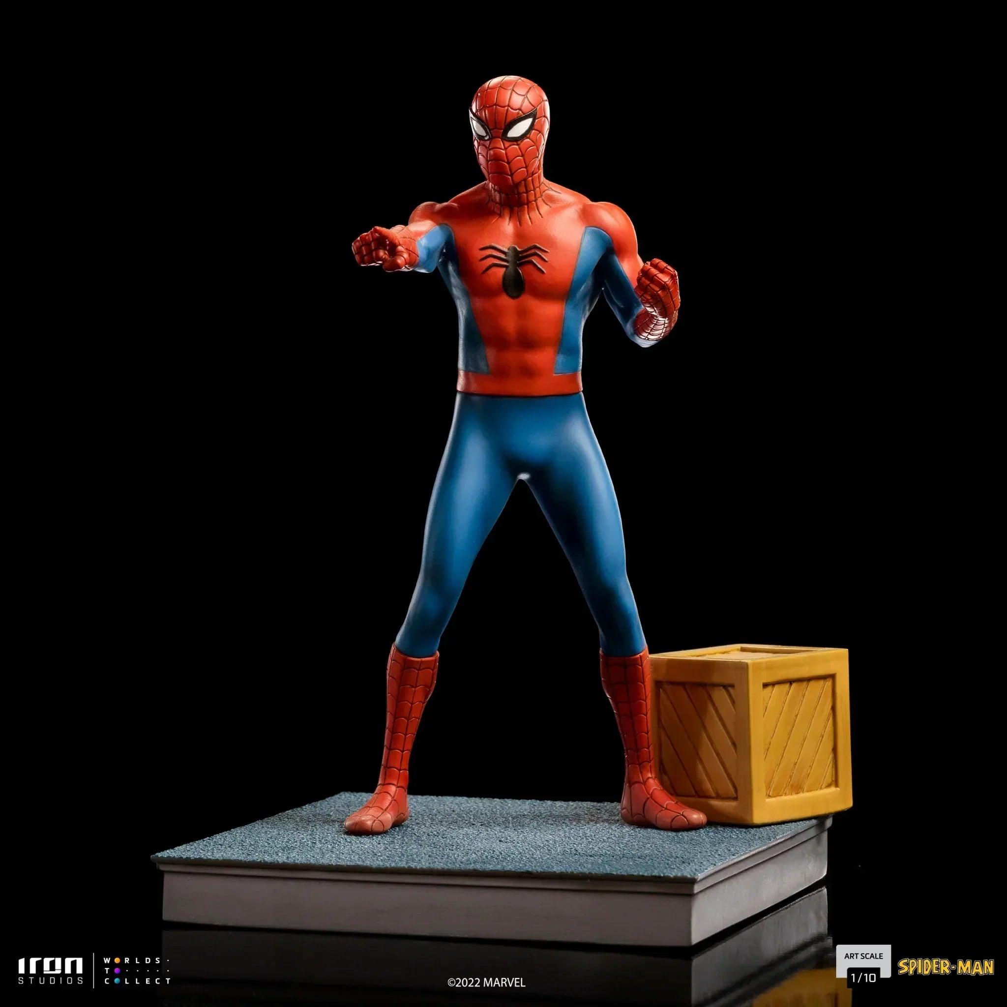 Iron Studios - Spider-Man - 60s Animated Series BDS Art Scale Statue 1/10 - The Card Vault