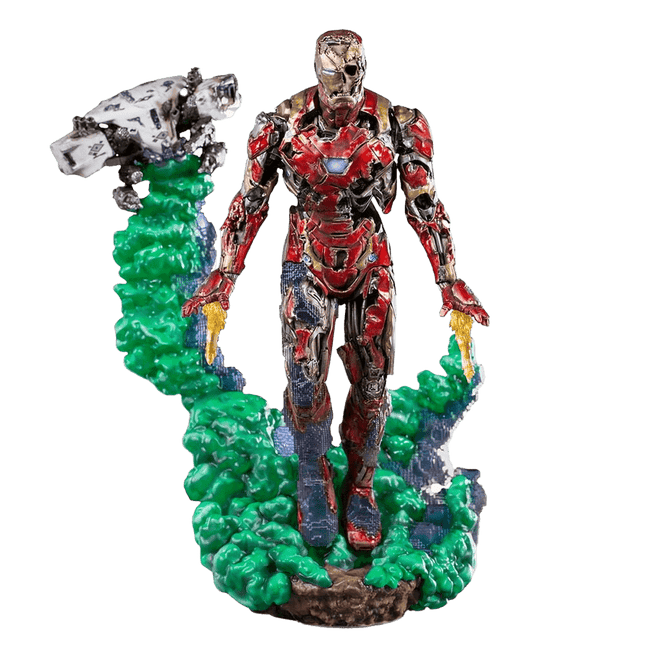 Iron Studios - Spider-Man: Far From Home - Iron Man Illusion Deluxe BDS Art Scale Statue 1/10 - The Card Vault