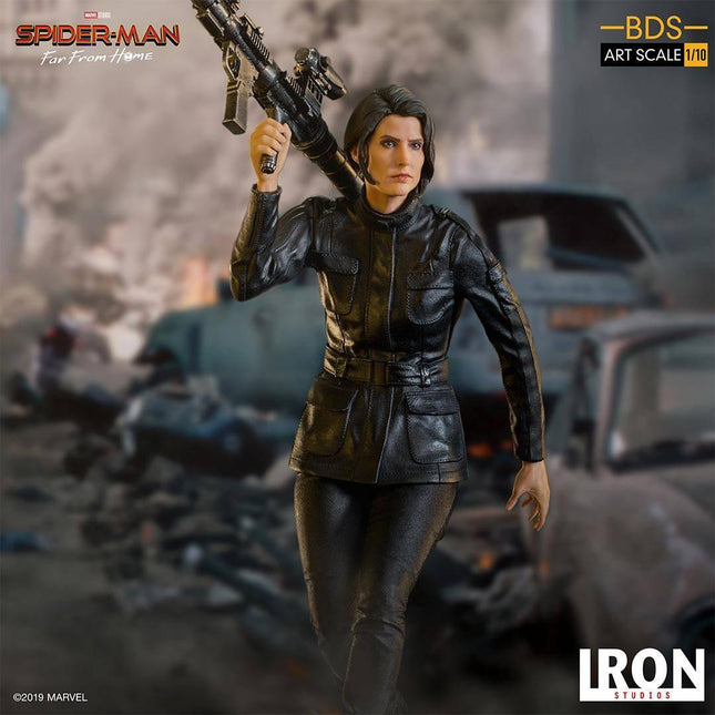 Iron Studios - Spider-Man: Far From Home - Maria Hill BDS Art Scale Statue 1/10 - The Card Vault