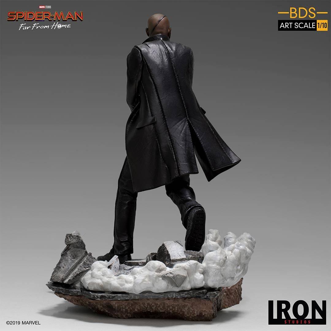 Iron Studios - Spider-Man: Far From Home - Nick Fury BDS Art Scale Statue 1/10 - The Card Vault