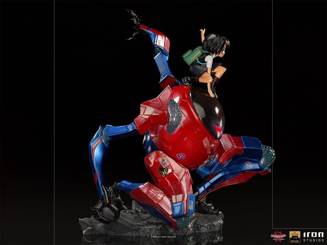Iron Studios - Spider-Man: Into The Spider-Verse - Peni Parker & SP // dr Deluxe BDS Art Scale Statue 1/10 - The Card Vault