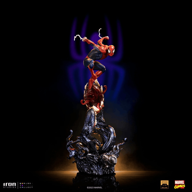 Iron Studios - Spider-Man VS Villains - Spider-Man - Deluxe Art Scale Statue 1/10 - The Card Vault