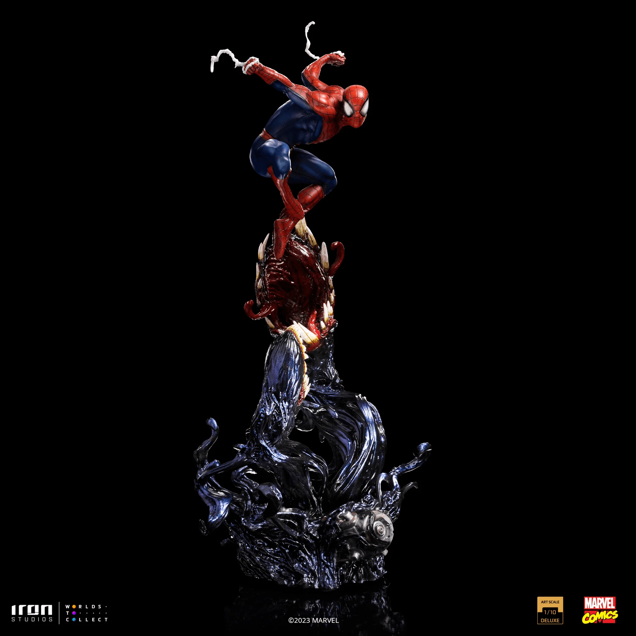 Iron Studios - Spider-Man VS Villains - Spider-Man - Deluxe Art Scale Statue 1/10 - The Card Vault