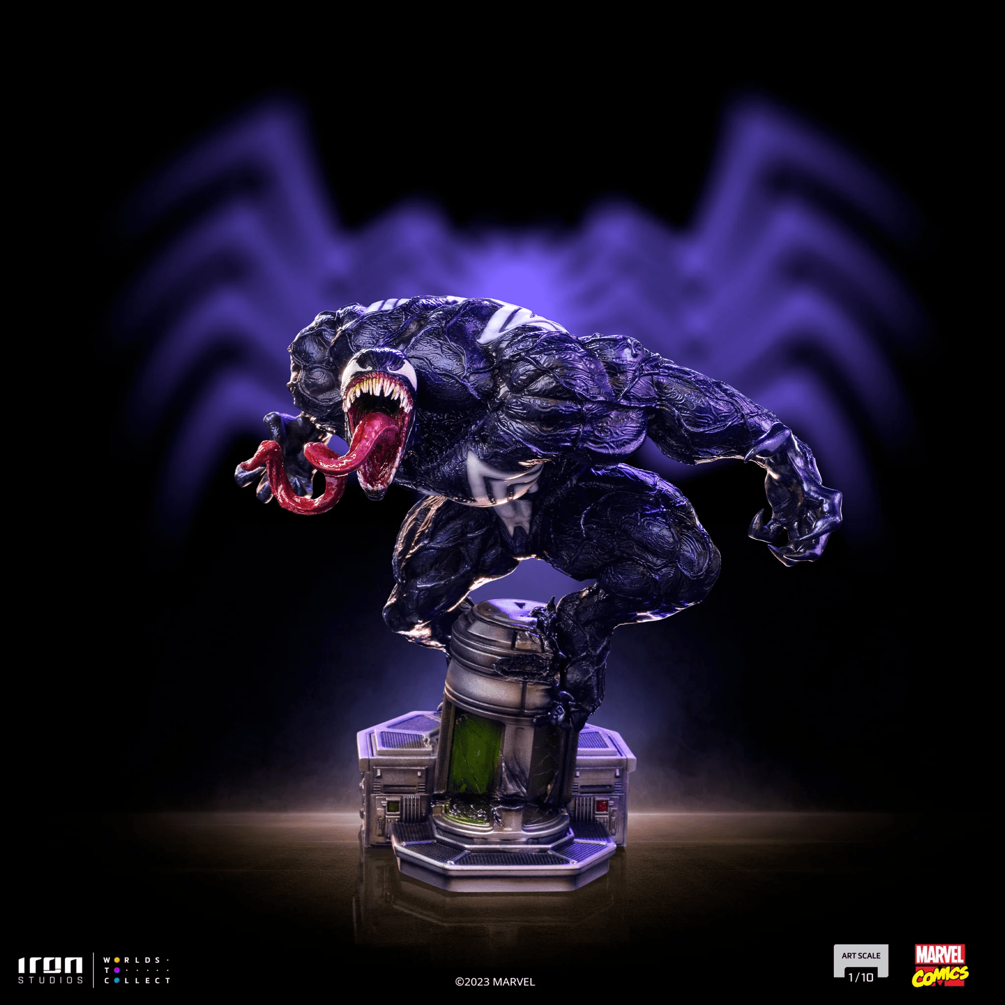 Iron Studios - Spider-Man VS Villains - Venom - Art Scale Statue 1/10 - The Card Vault