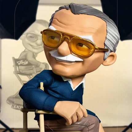 Iron Studios - Stan Lee (Blue) MiniCo Figure - The Card Vault