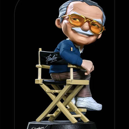 Iron Studios - Stan Lee (Blue) MiniCo Figure - The Card Vault
