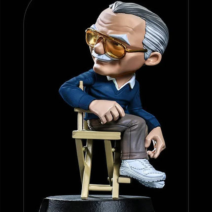 Iron Studios - Stan Lee (Blue) MiniCo Figure - The Card Vault