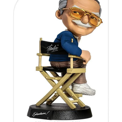 Iron Studios - Stan Lee (Blue) MiniCo Figure - The Card Vault