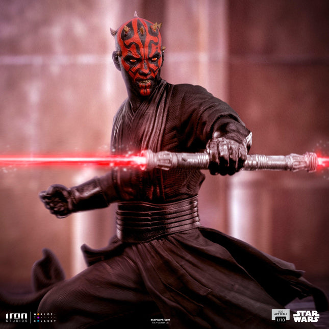 Iron Studios - Star Wars - Darth Maul BDS Art Scale Statue 1/10 - The Card Vault