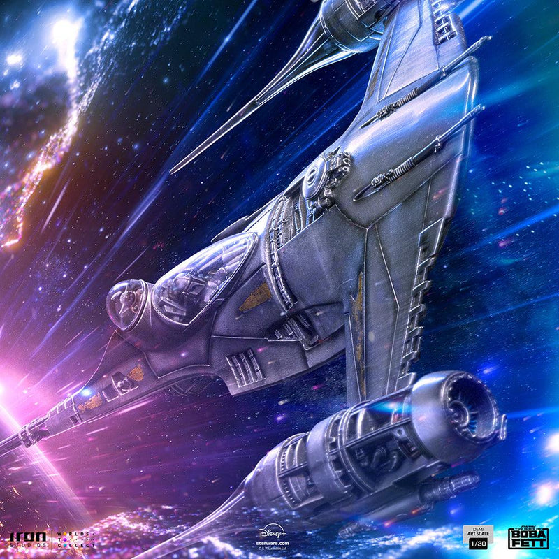 Iron Studios - Star Wars - Mando's N-1 Starfighter - Demi Art Scale Statue 1/20 - The Card Vault