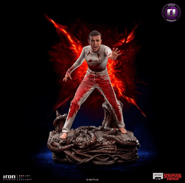 Iron Studios - Stranger Things - Eleven - Art Scale Statue 1/10 - The Card Vault