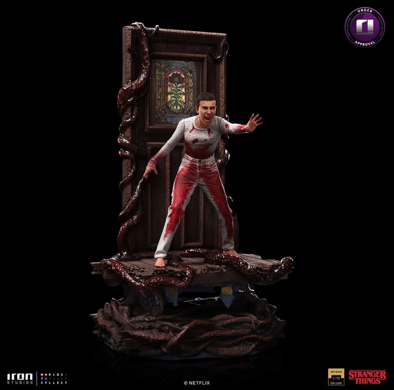 Iron Studios - Stranger Things - Eleven - Deluxe Art Scale Statue 1/10 - The Card Vault