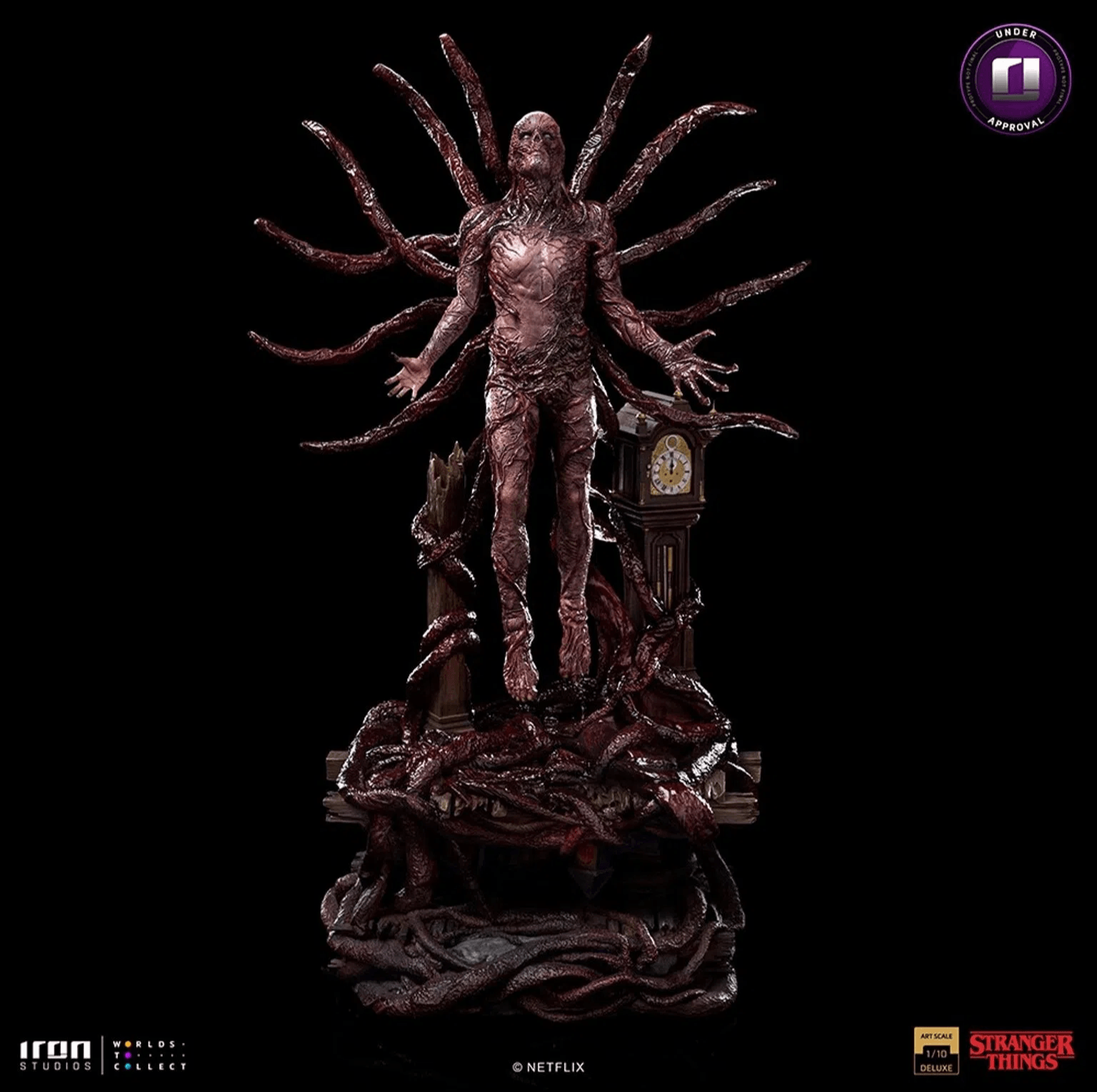 Iron Studios - Stranger Things - Vecna - Deluxe Art Scale Statue 1/10 - The Card Vault