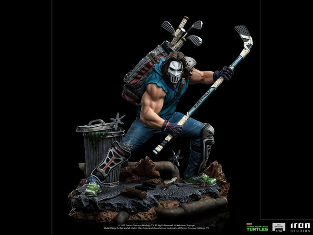 Iron Studios - Teenage Mutant Ninja Turtles - Casey Jones BDS Art Scale Statue 1/10 - The Card Vault