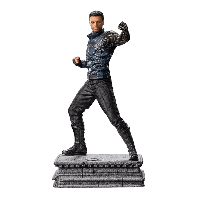 Iron Studios - The Falcon and the Winter Soldier - Bucky Barnes BDS Art Scale Statue 1/10 - The Card Vault