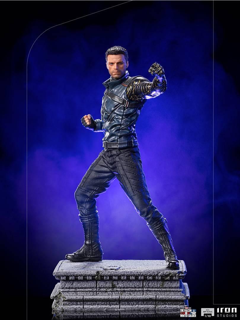 Iron Studios - The Falcon and the Winter Soldier - Bucky Barnes BDS Art Scale Statue 1/10 - The Card Vault