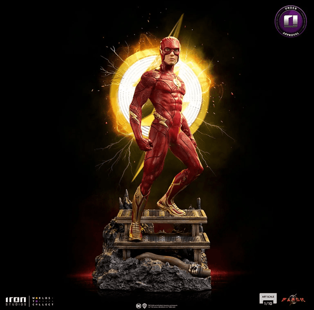 Iron Studios - The Flash Movie - Flash - Art Scale Statue 1/10 - The Card Vault