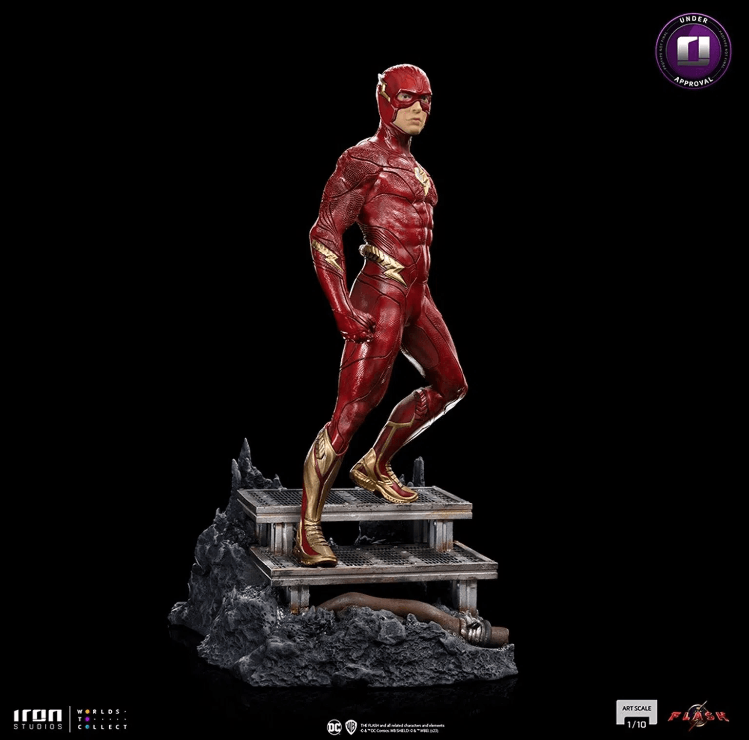 Iron Studios - The Flash Movie - Flash - Art Scale Statue 1/10 - The Card Vault